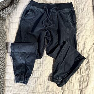 Hollister Charcoal Joggers
